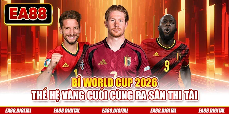 Bỉ World Cup 2026